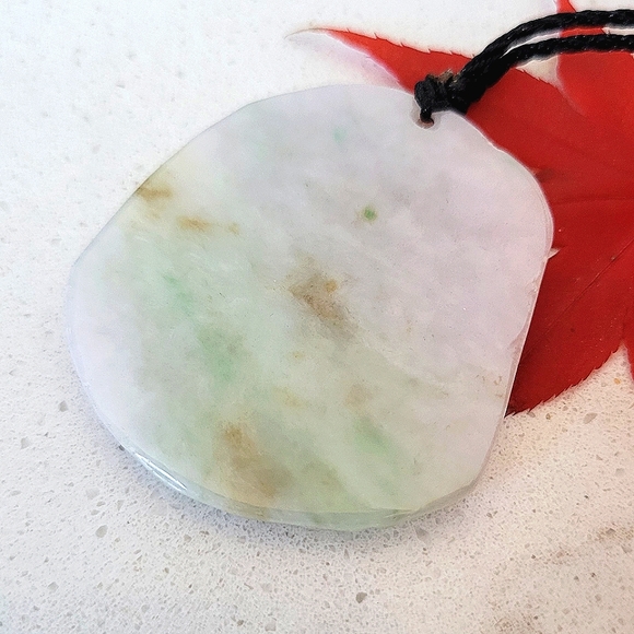 Lucky Smooth Sail Ship Boat 100% Genuine Jadeite Jade  *NWT* - Picture 4 of 4